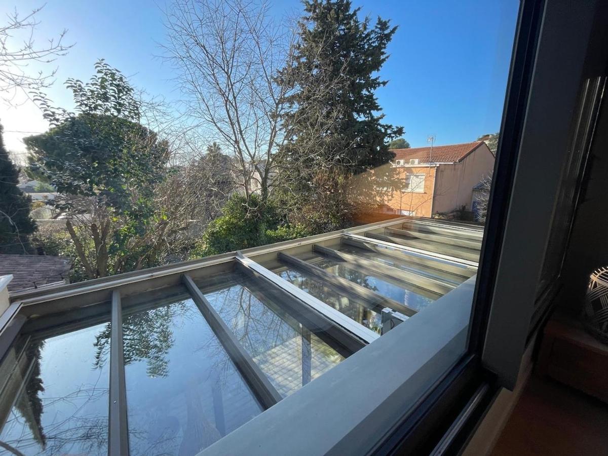 Glass And Wood Designer With Garden In Centertown Villa