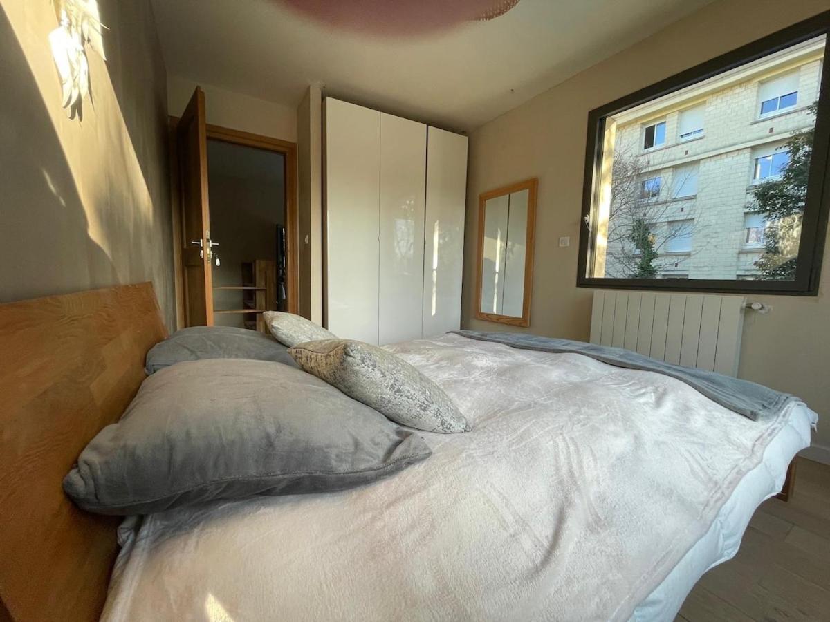 Glass And Wood Designer With Garden In Centertown Montpellier